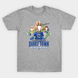 Knucklehead for Shaky Town Baseball T-Shirt